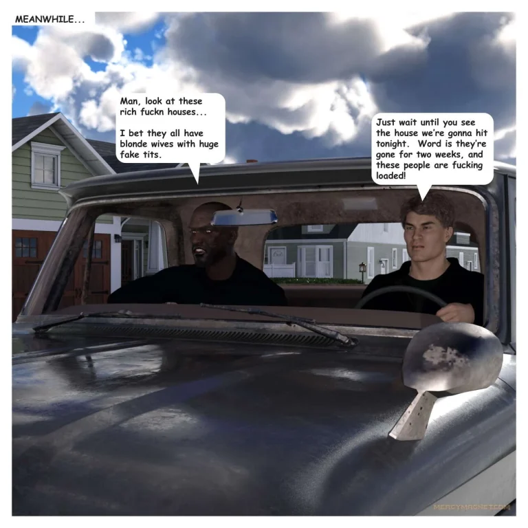 Home Invasion porn comic picture 8