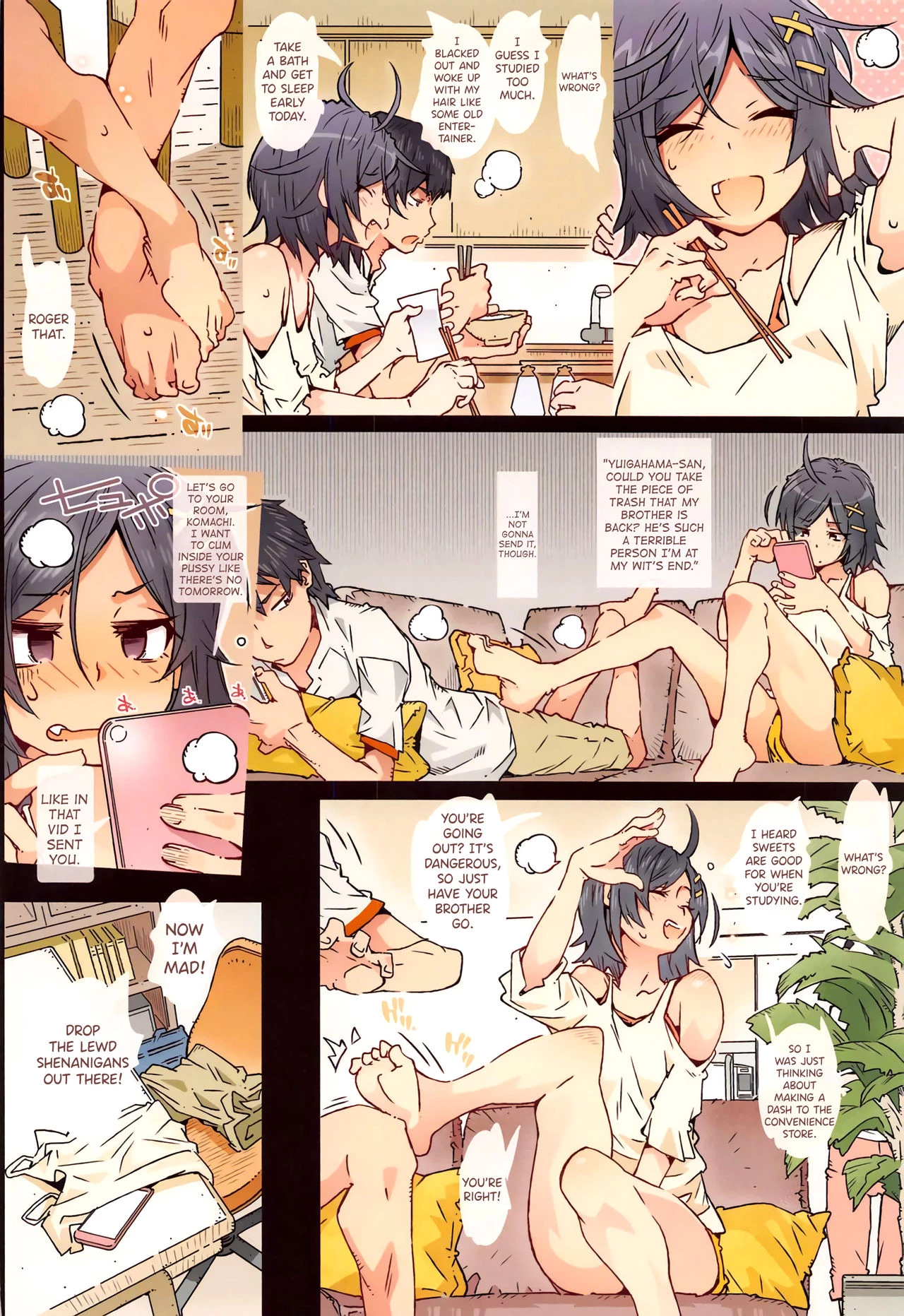 HOME Musume tte, Dou? -Komachi- porn comic picture 20