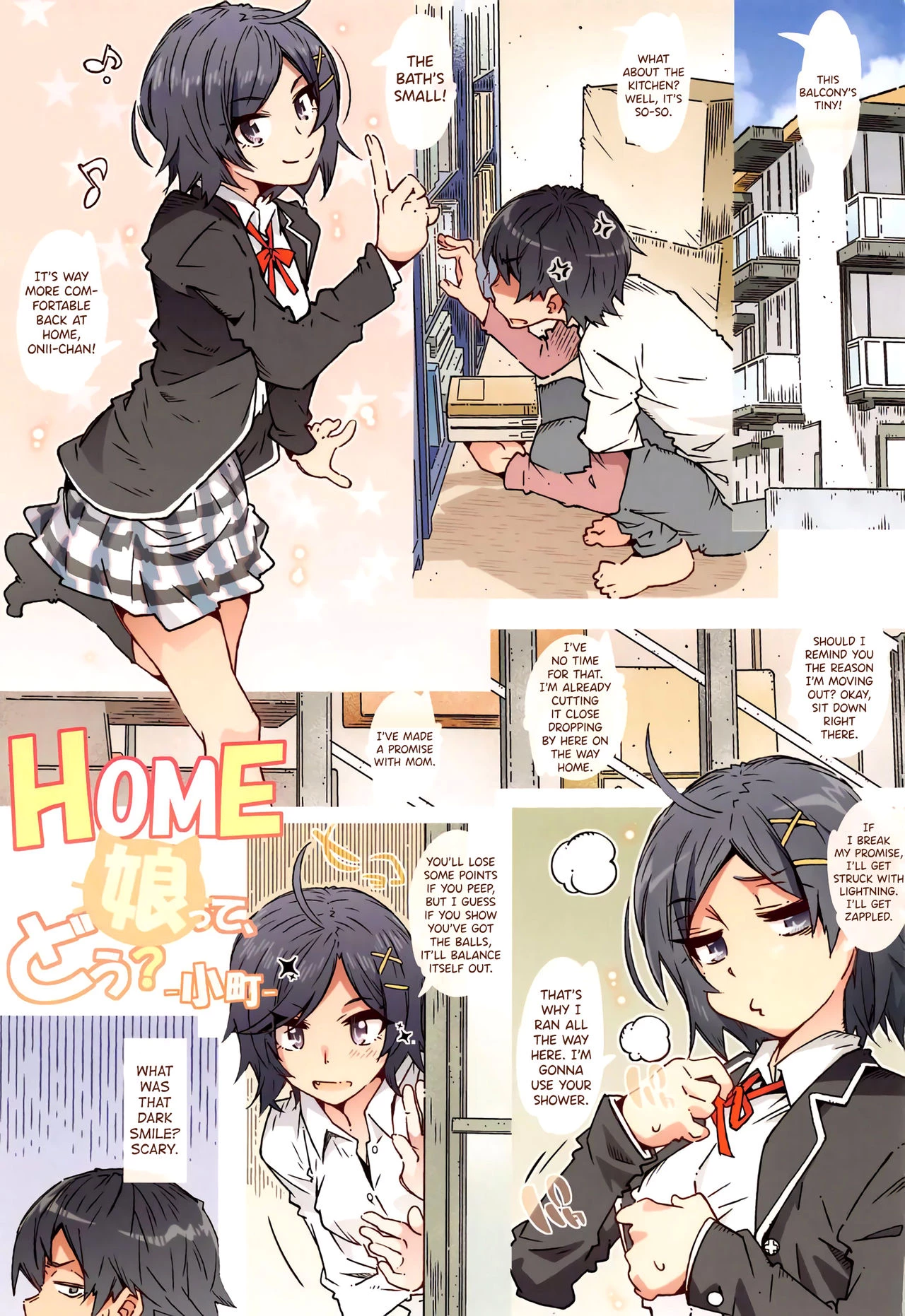HOME Musume tte, Dou? -Komachi- porn comic picture 3