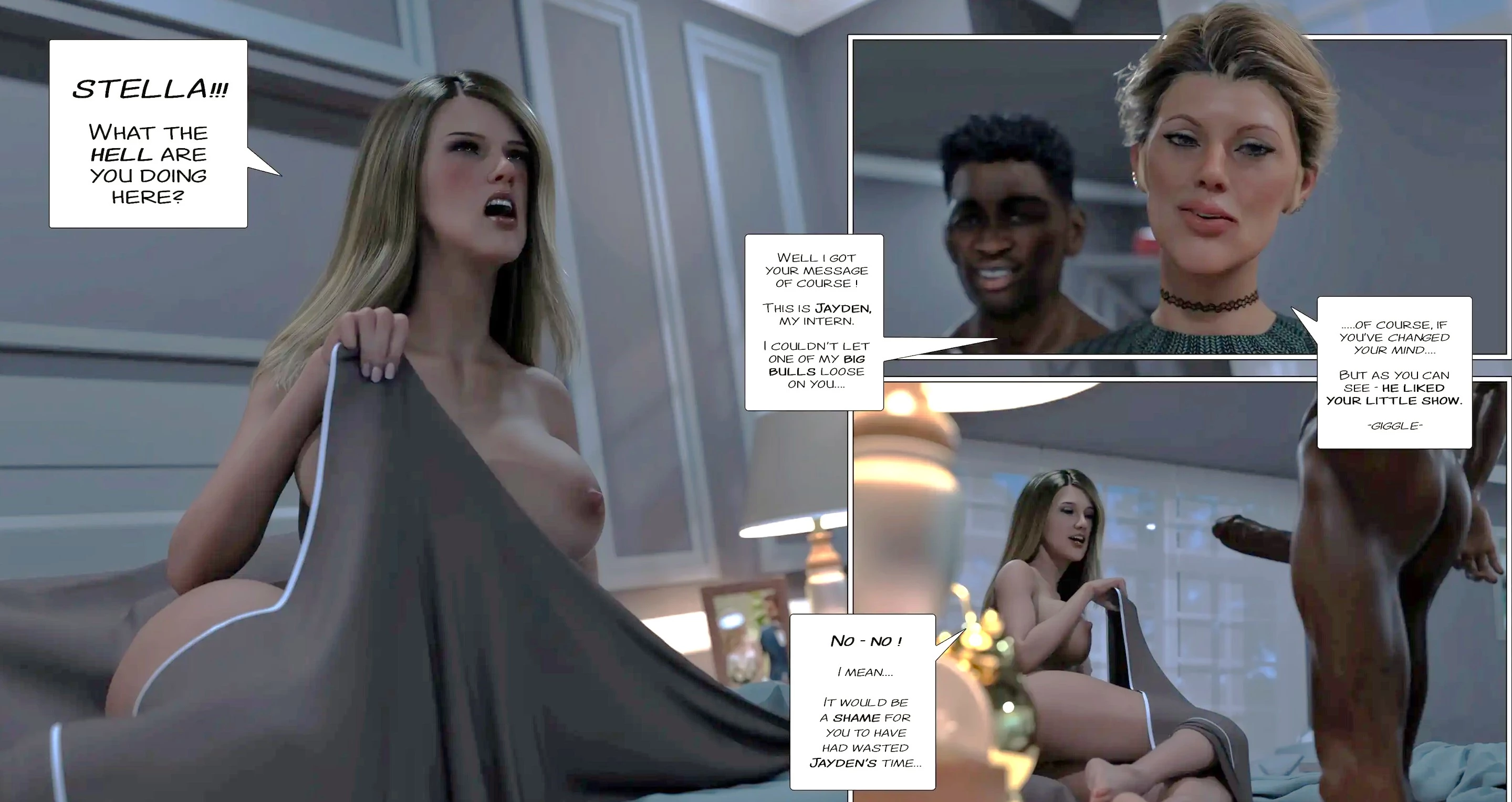Home Too Soon porn comic picture 17