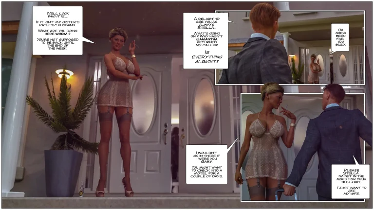 Home Too Soon porn comic picture 5