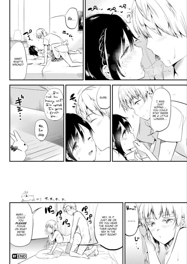 Homestay porn comic picture 22