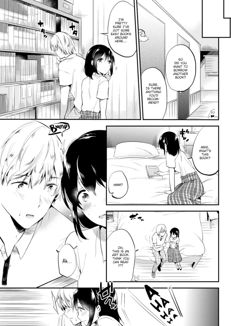 Homestay porn comic picture 5