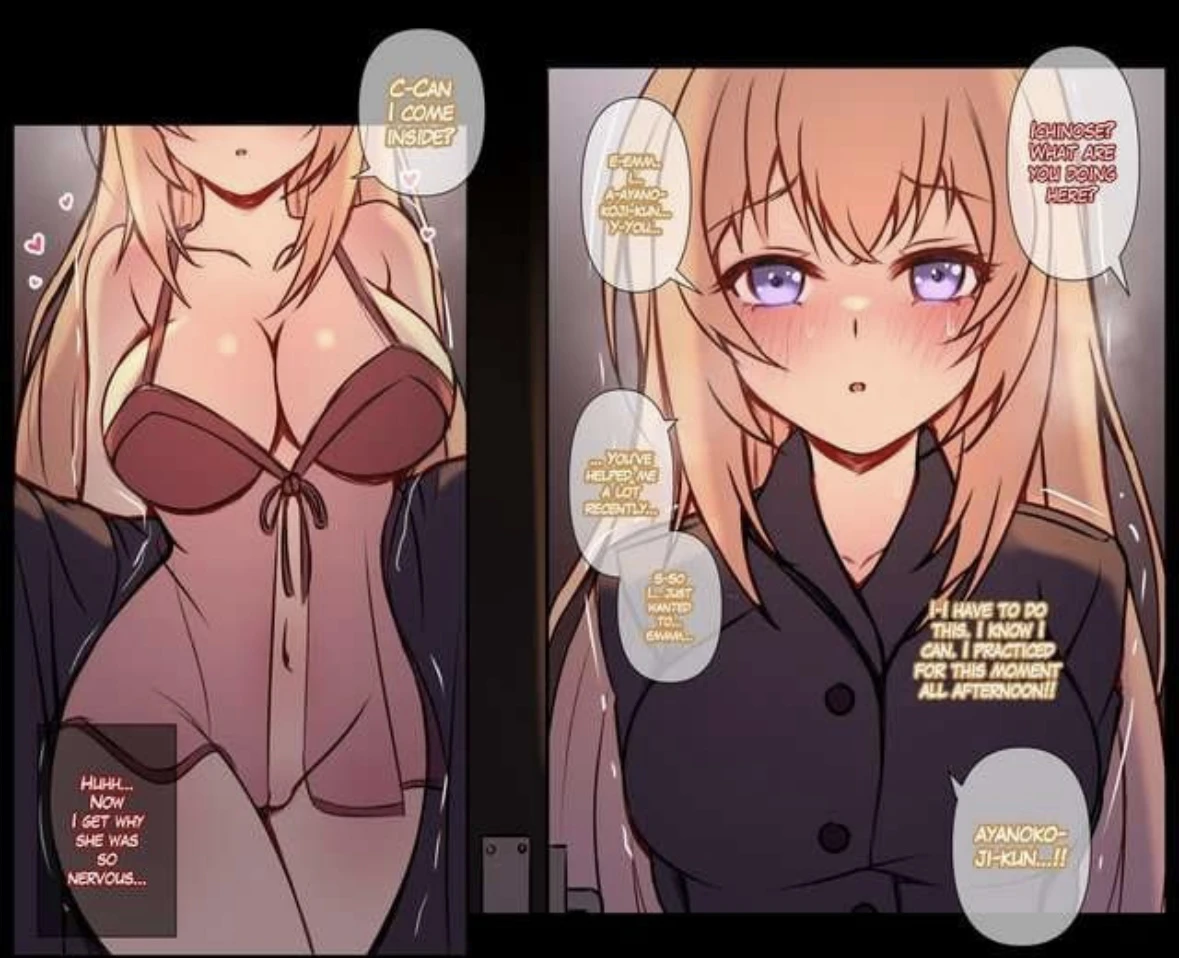 Honami Ichinose porn comic picture 1