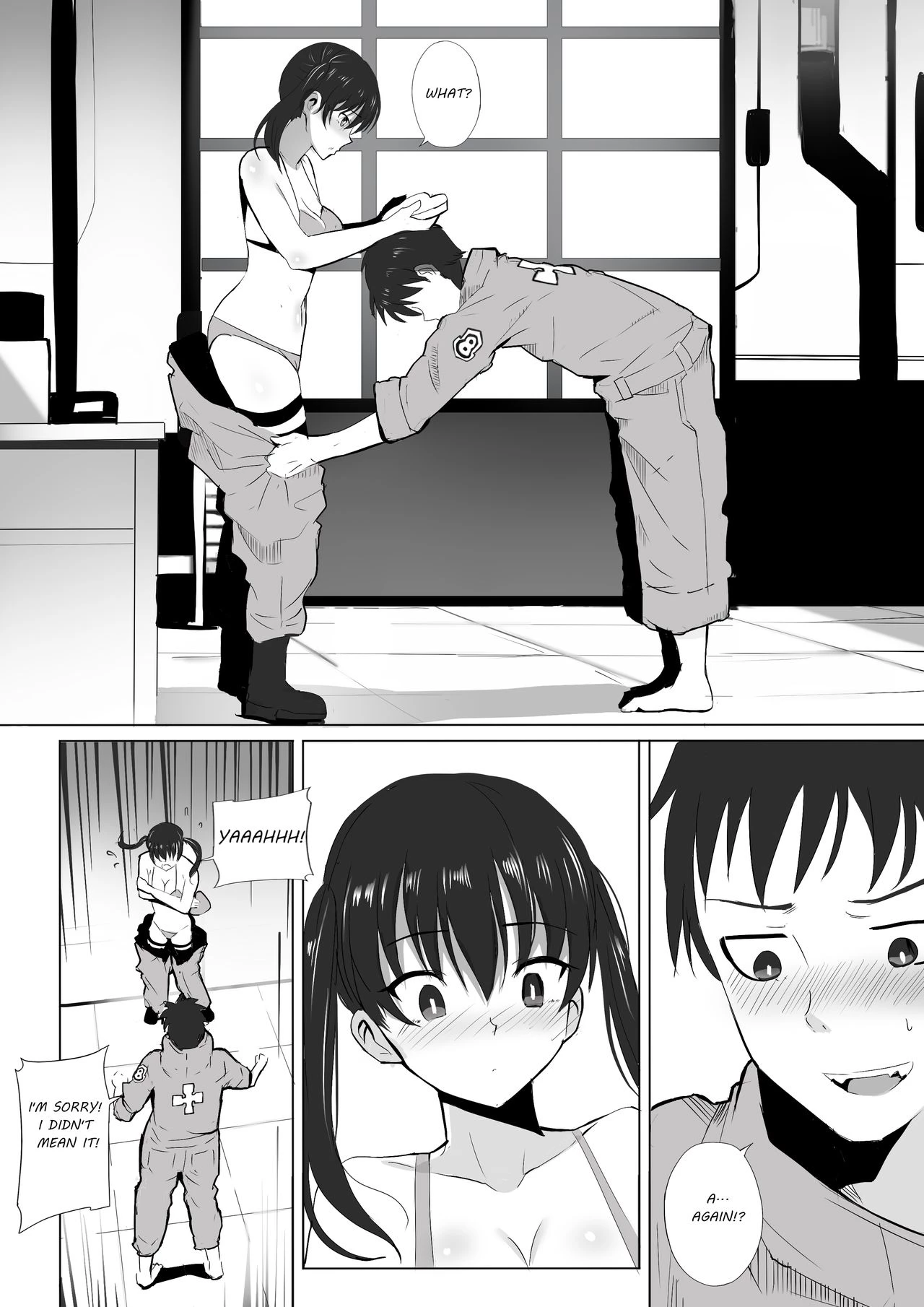 Honoo Neko no Ongaeshi porn comic picture 5