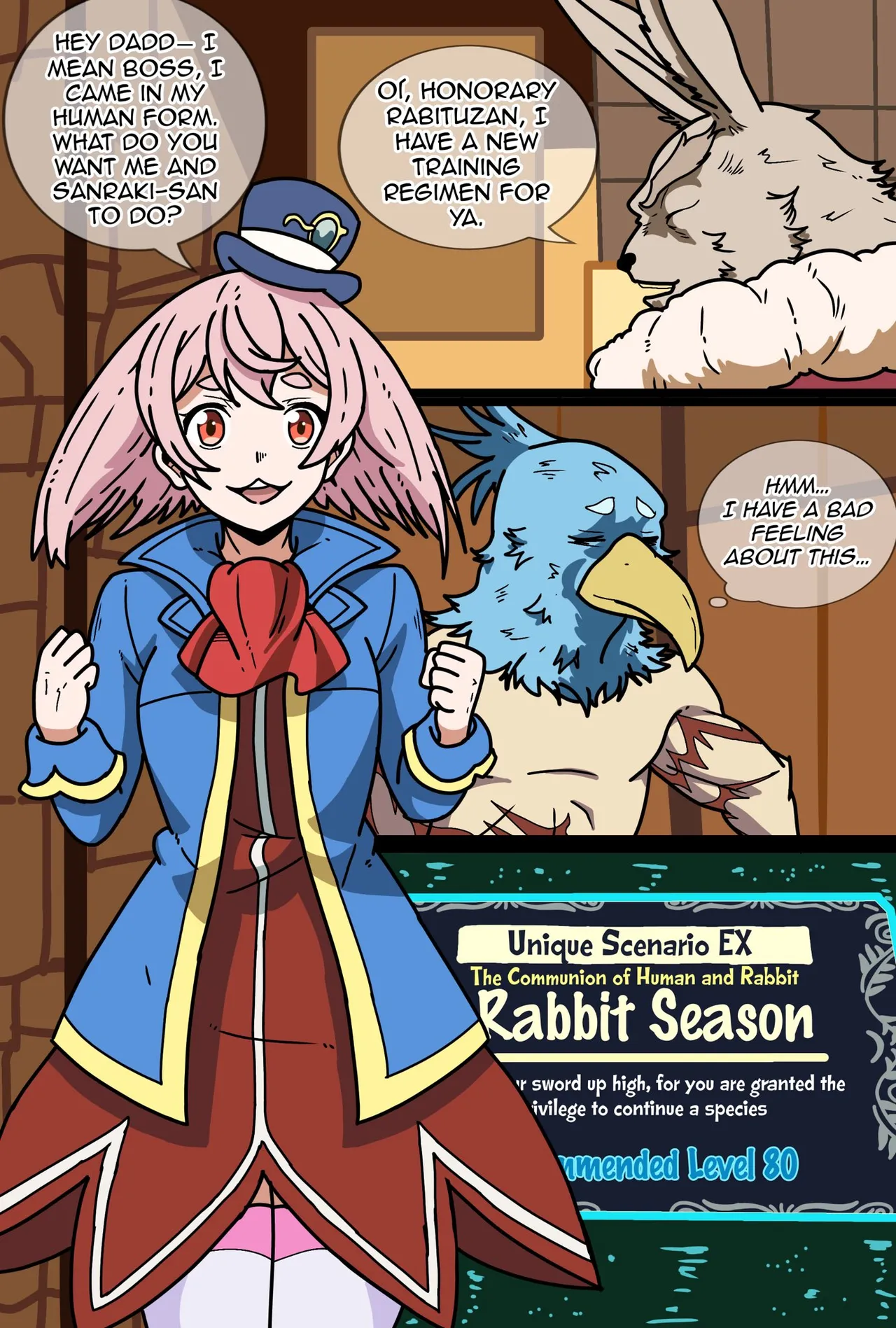 Honorary Rabituzan, Sunraku has a new challenge to overcome! porn comic picture 1