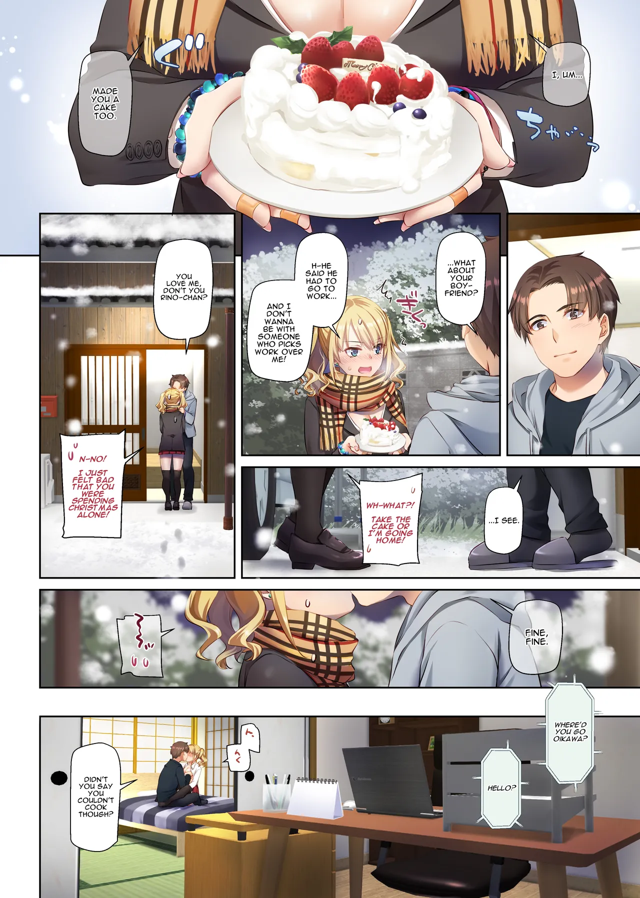 Hooking Up With a Countryside Big-Titty Virgin - DLO-15 | Inaka no Deaikei Gal wa Kyonyuu Shojo!? DLO-15 porn comic picture 56