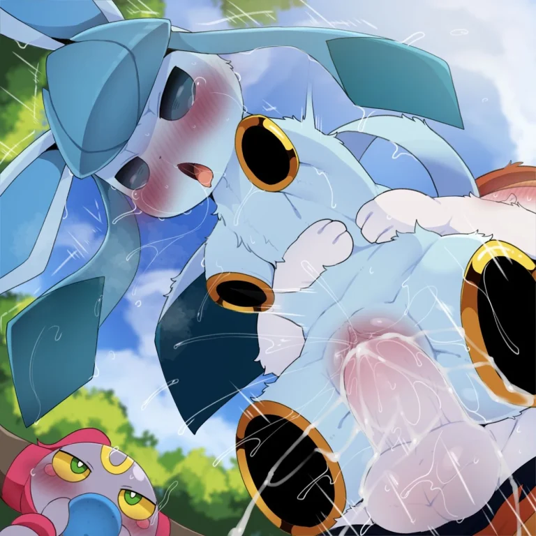 Hoopa holes: Glaceon and Vaporeon porn comic picture 4