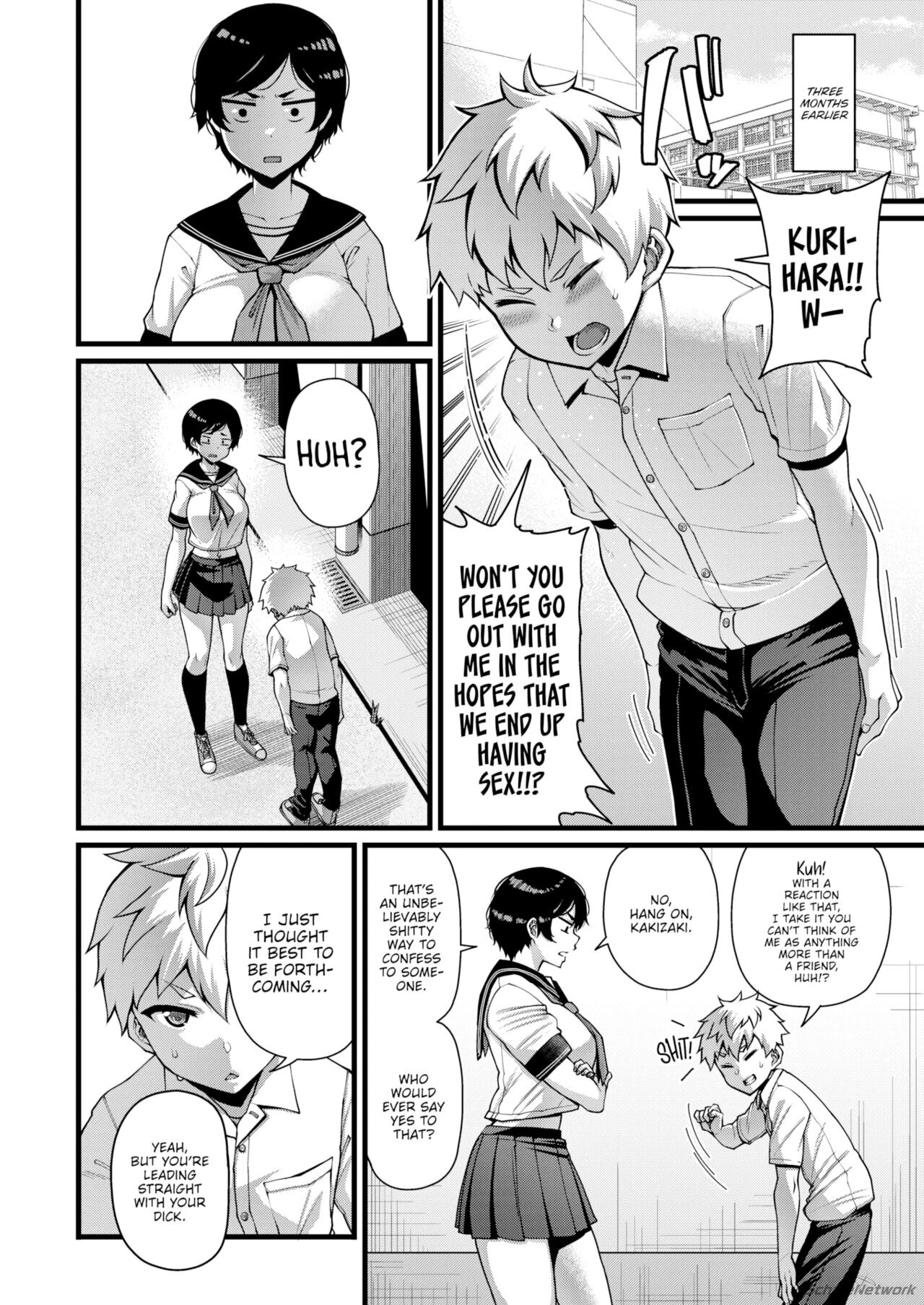 Horny Love porn comic picture 2