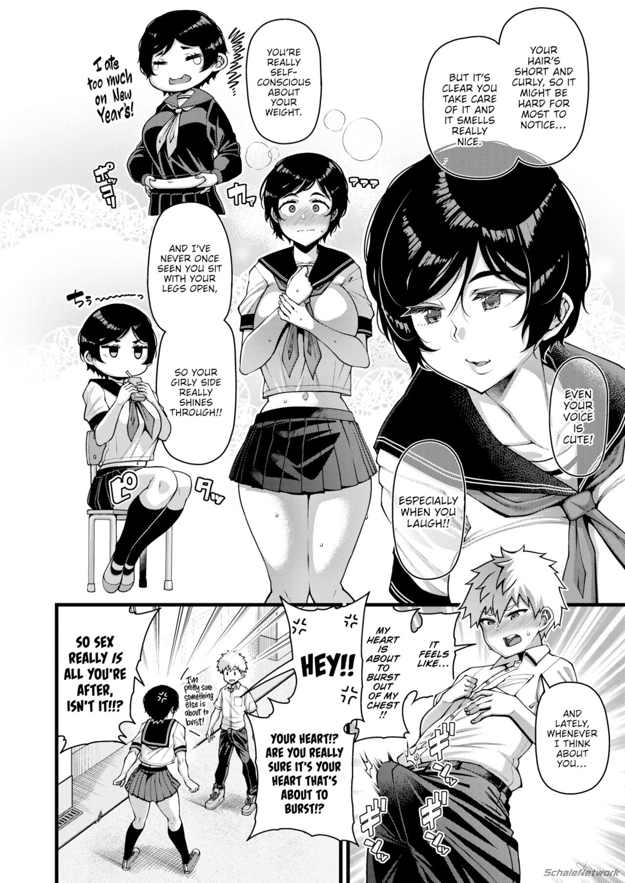 Horny Love porn comic picture 4