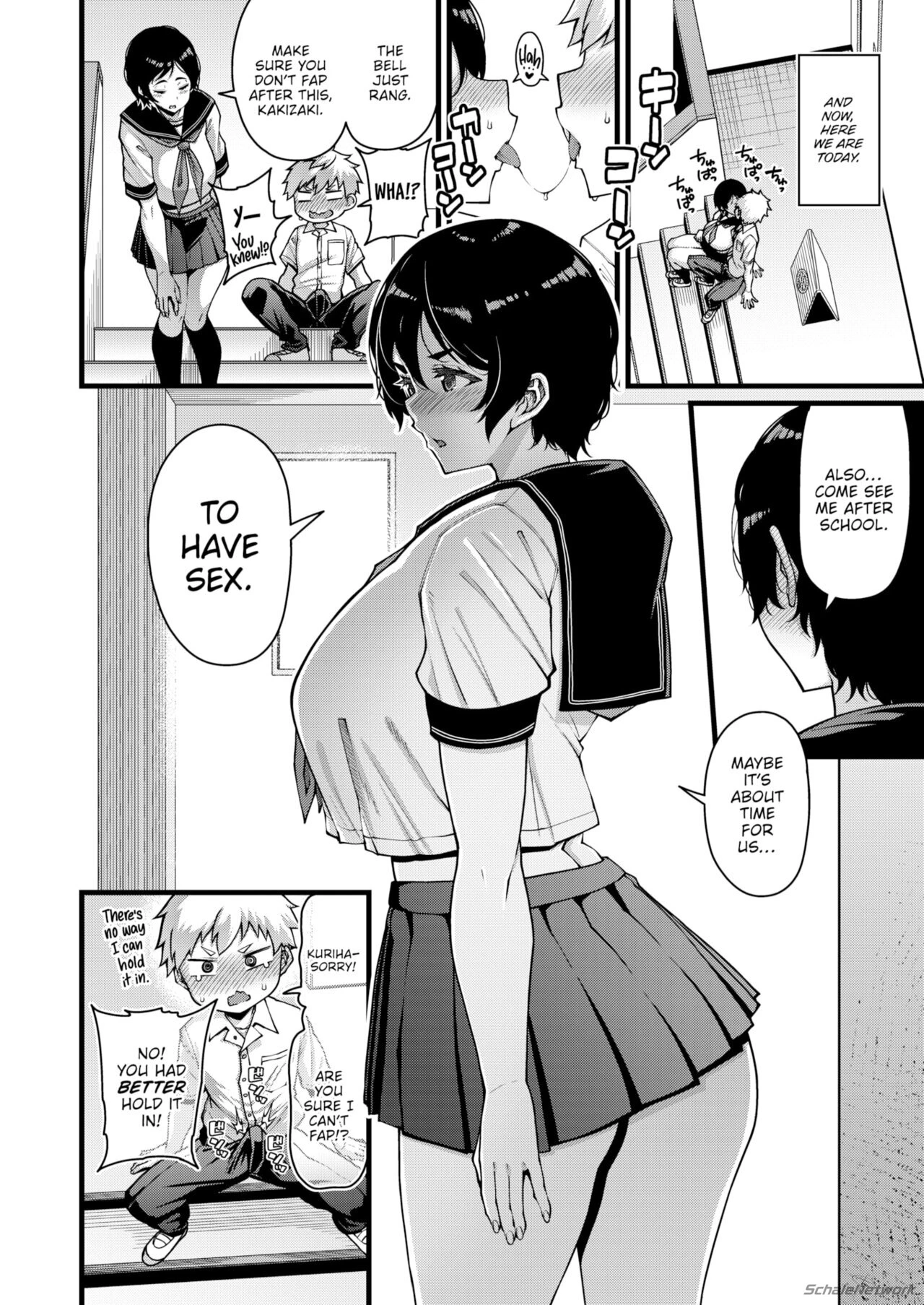Horny Love porn comic picture 8