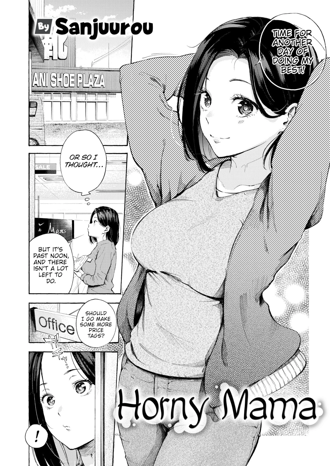 Horny Mama porn comic picture 2