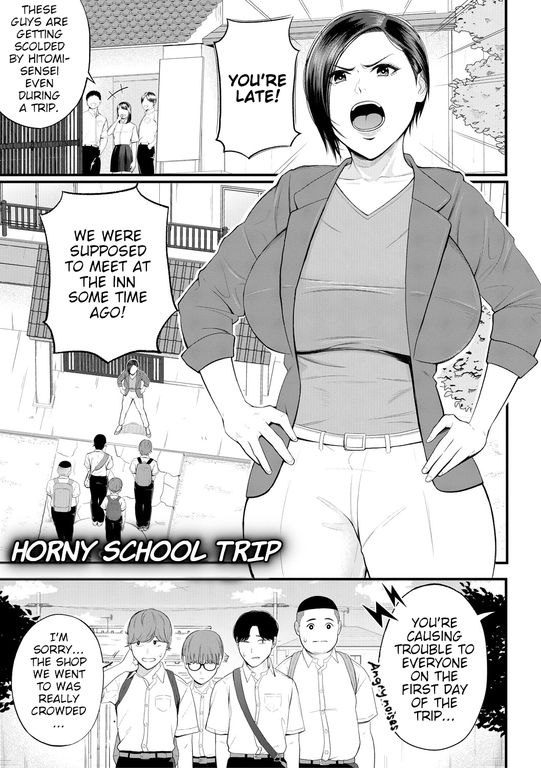 Horny School Trip | Yokujou Shugakuryokou porn comic picture 1