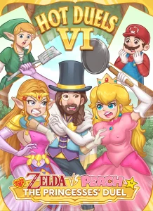 Hot Duels VI - Zelda vs Peach porn comic picture 1