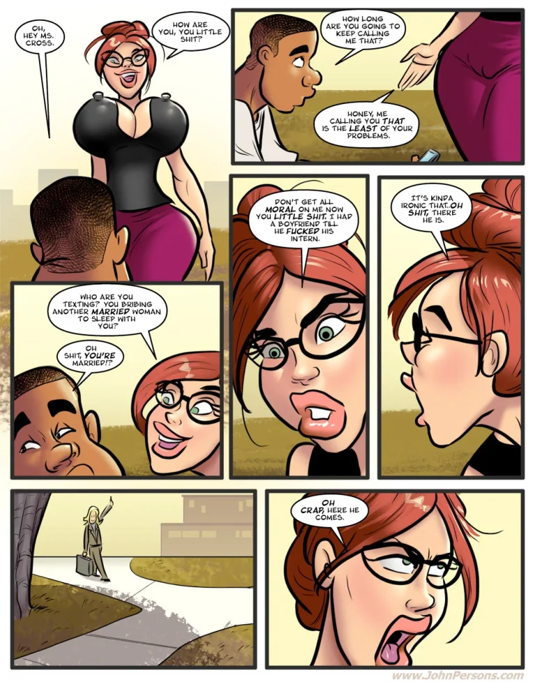 Hot For Mrs. Cross 2 porn comic picture 3