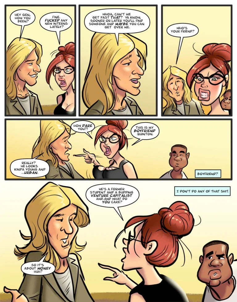 Hot For Mrs. Cross 2 porn comic picture 4