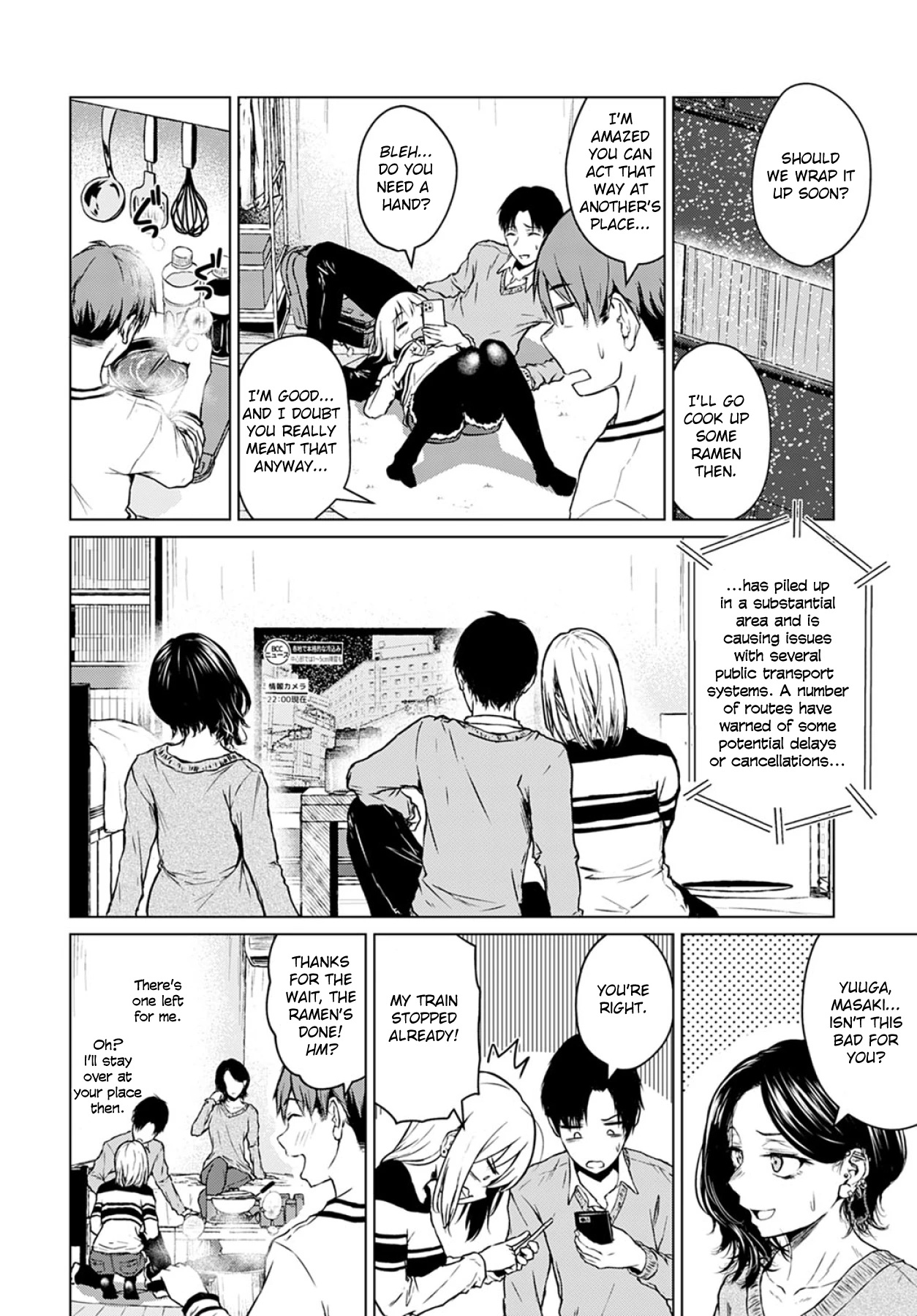 Hot Pot, Snow, and my Sincereness | Nabe to Yuki to Honne porn comic picture 4