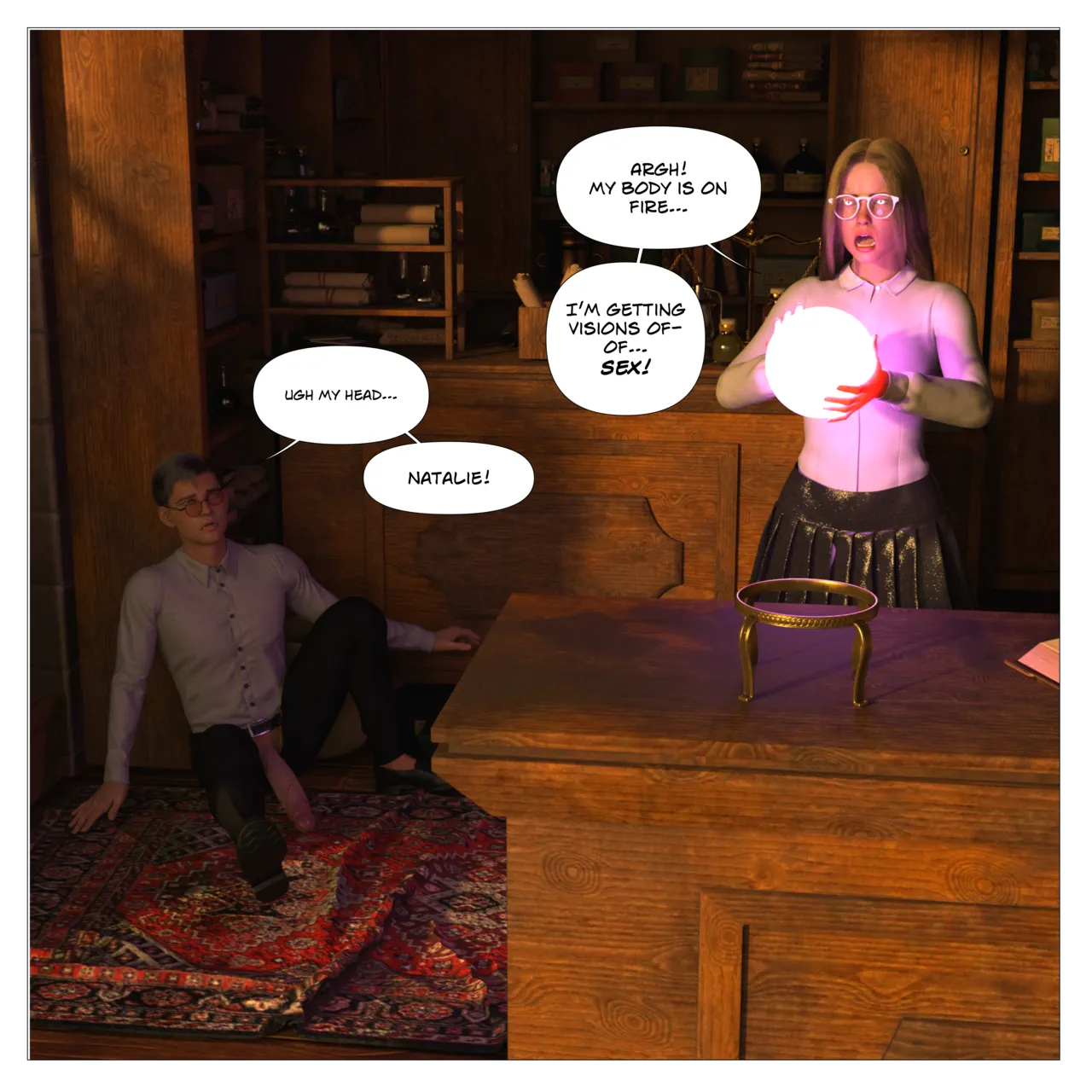 Hot to the Touch porn comic picture 4