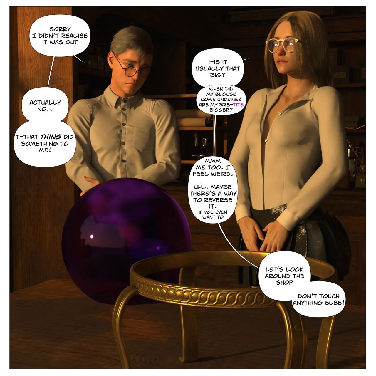 Hot to the Touch porn comic picture 6