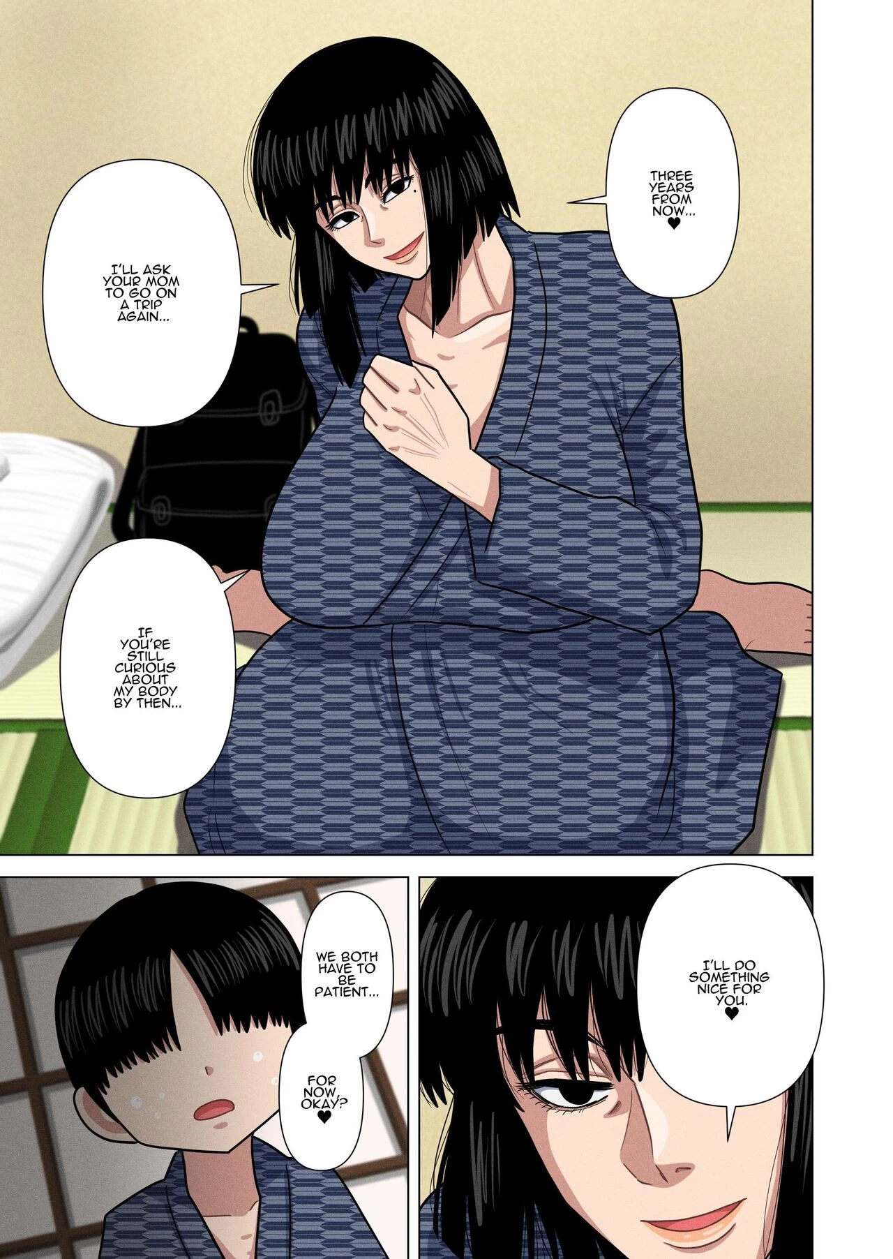 Hotspring Trip With My Mom's Friend... | Oba-san to Onsen Ryokan de... porn comic picture 16