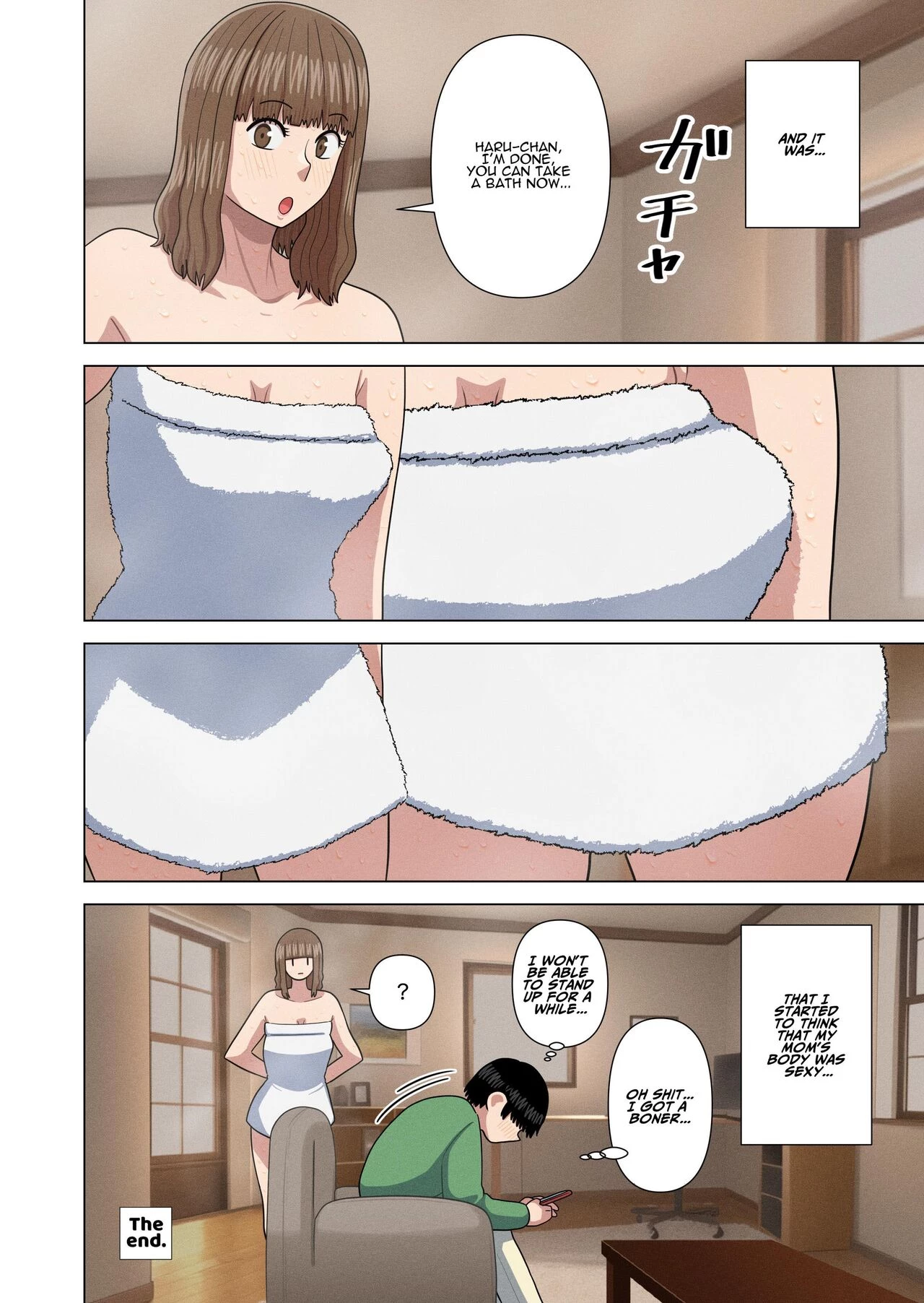 Hotspring Trip With My Mom's Friend... | Oba-san to Onsen Ryokan de... porn comic picture 41