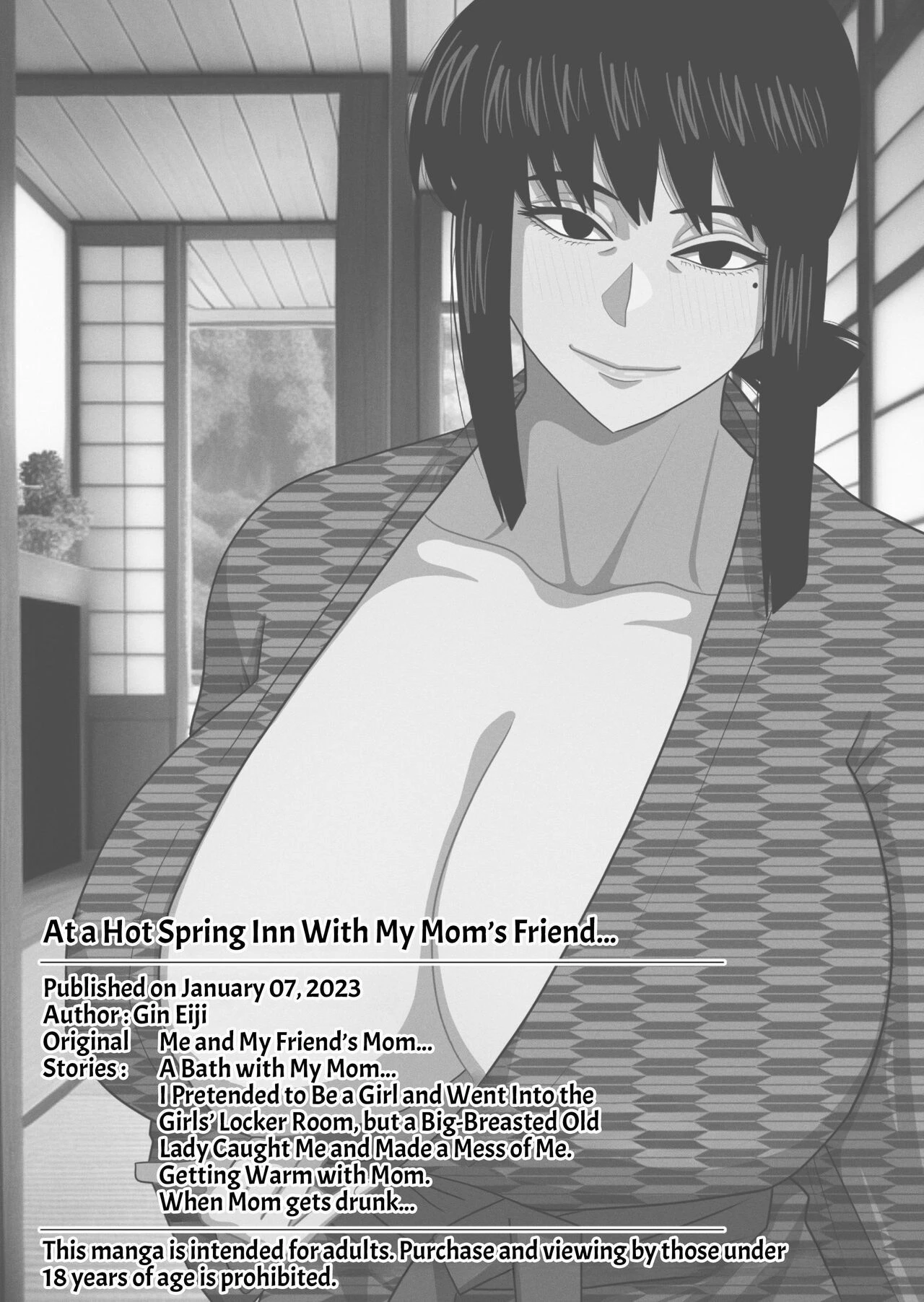 Hotspring Trip With My Mom's Friend... | Oba-san to Onsen Ryokan de... porn comic picture 44