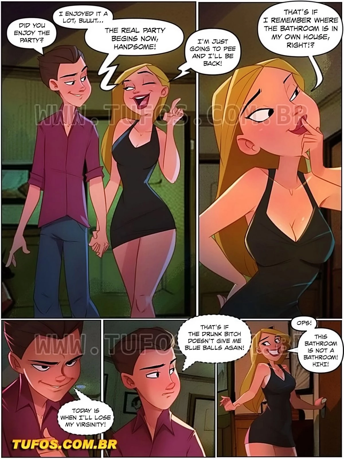House Of Mom Joana 30-32 porn comic picture 2