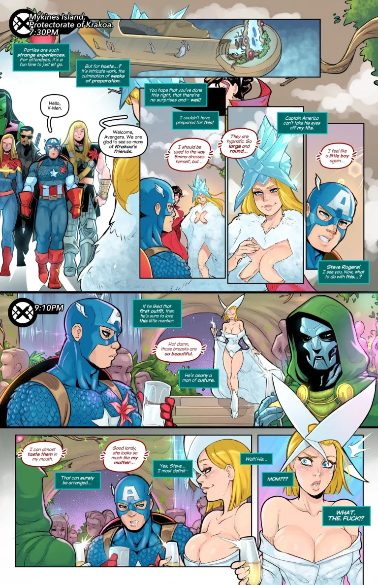 House of XXX: Oedipus Gala porn comic picture 3