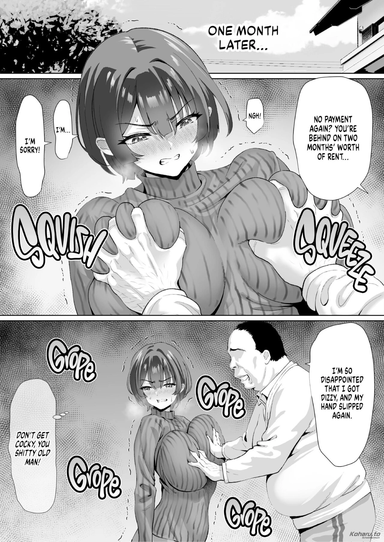 Housewife in Debt porn comic picture 17