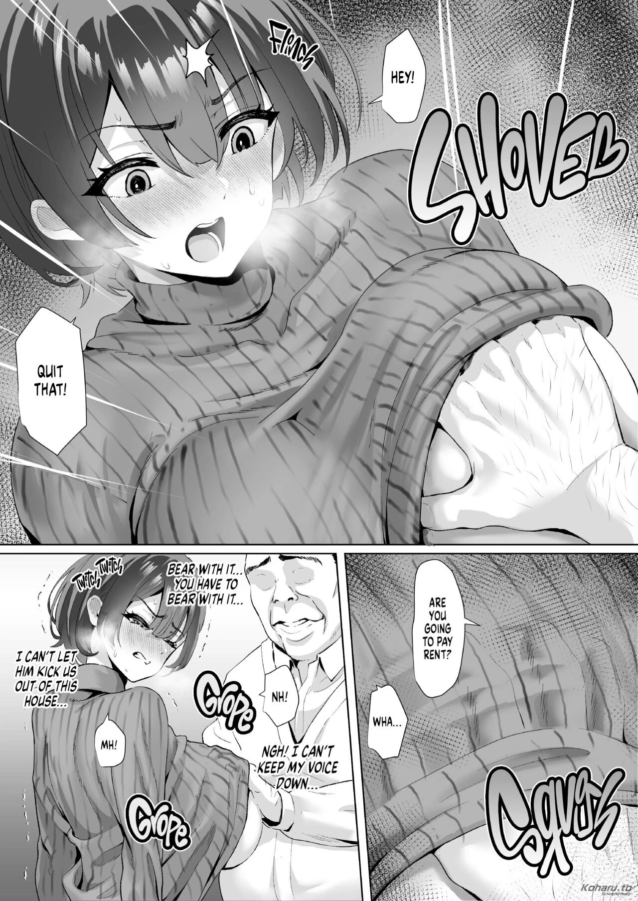 Housewife in Debt porn comic picture 18