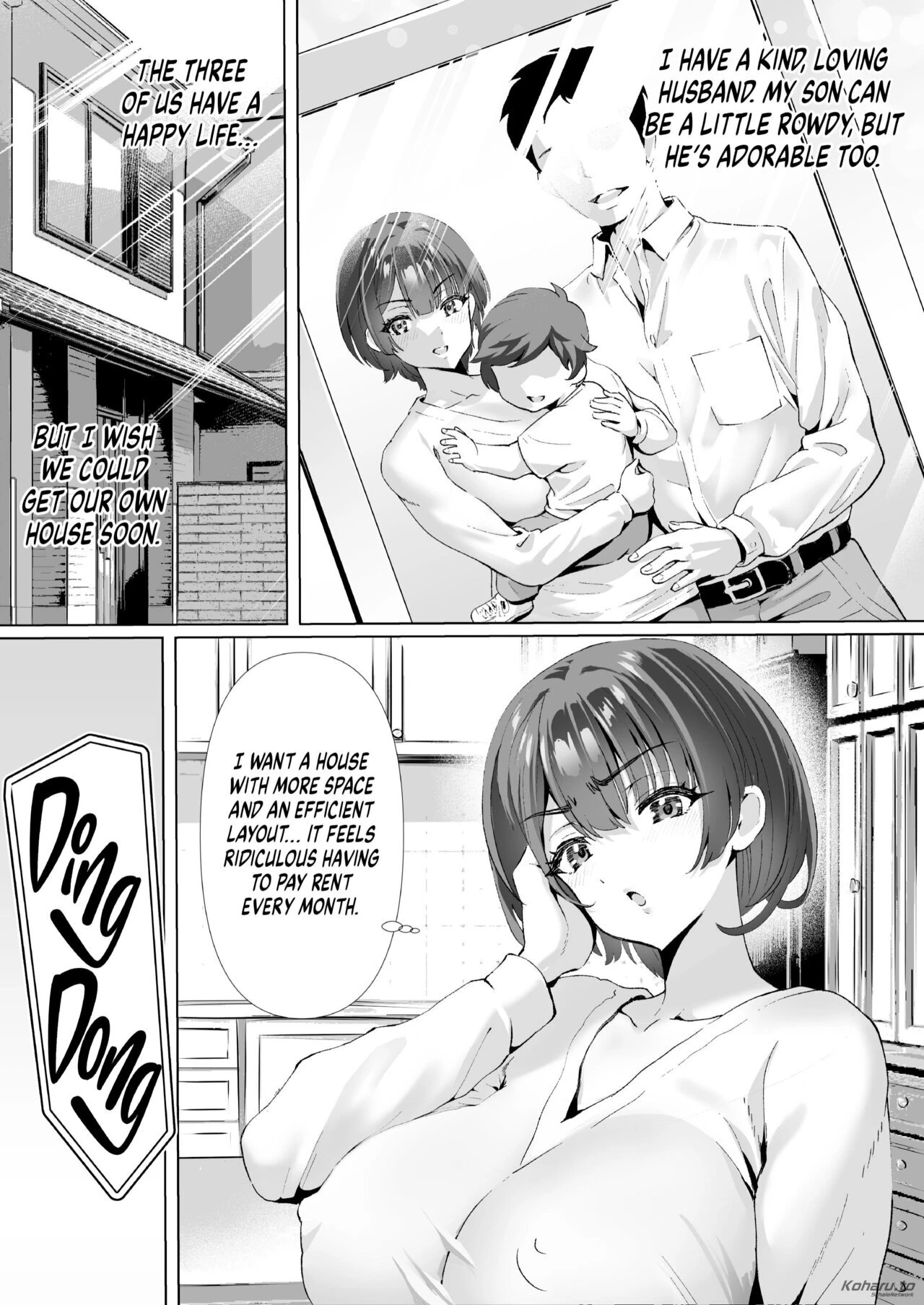 Housewife in Debt porn comic picture 4