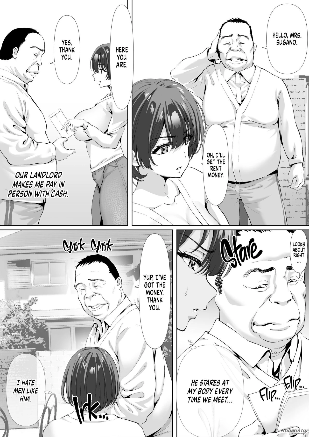 Housewife in Debt porn comic picture 5