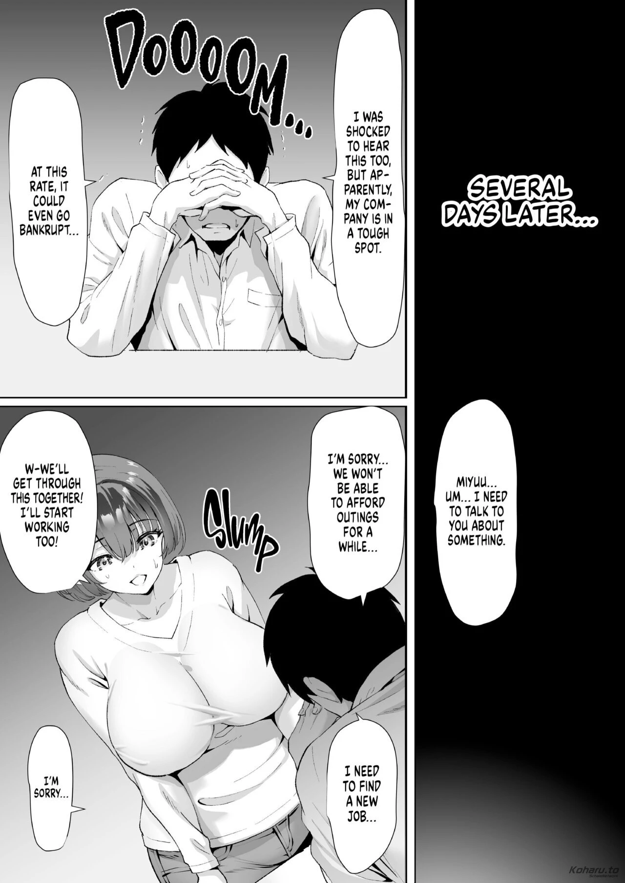 Housewife in Debt porn comic picture 8