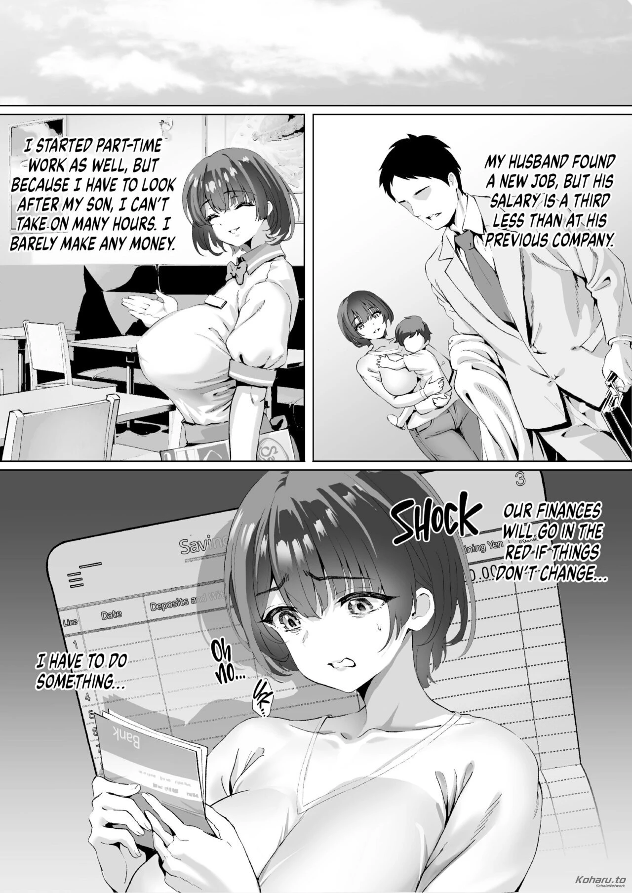 Housewife in Debt porn comic picture 9