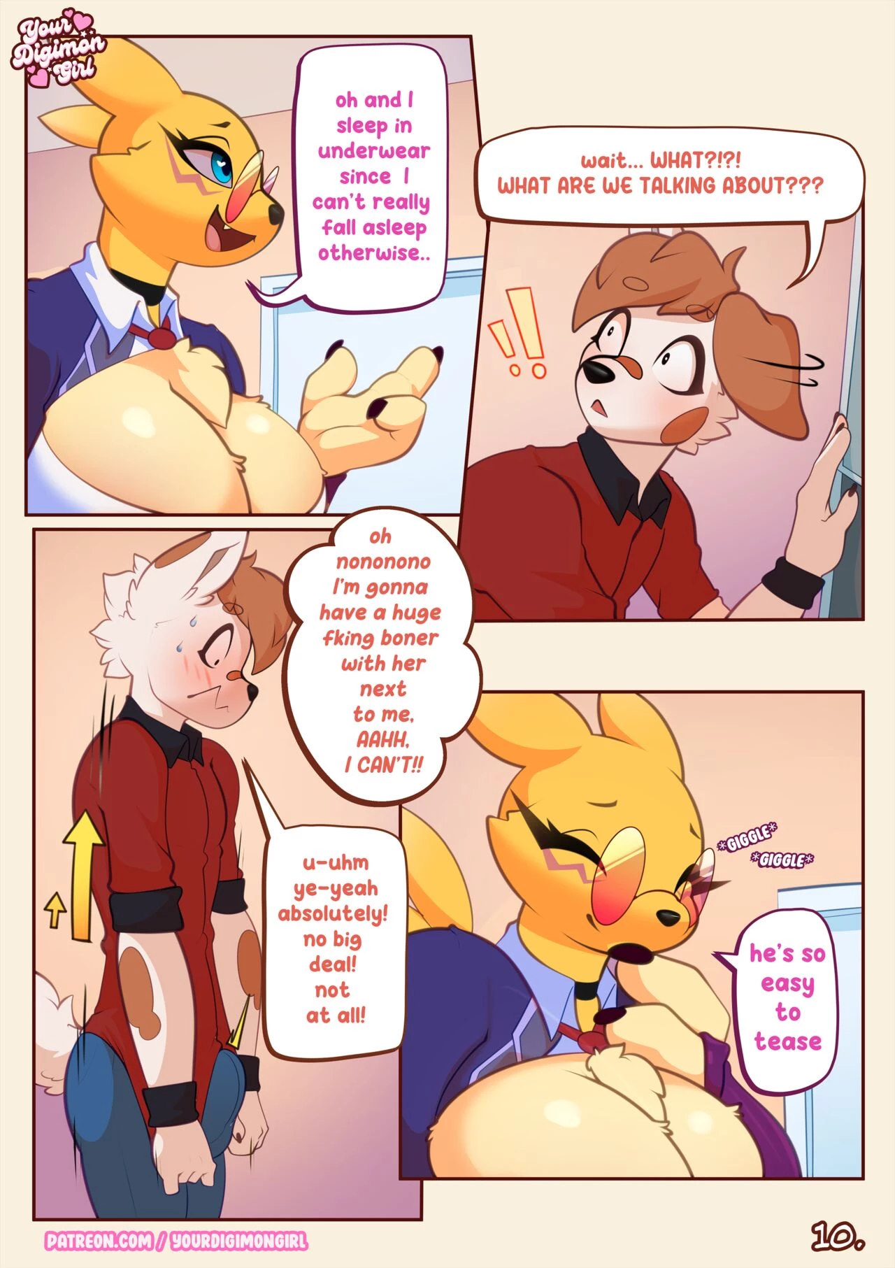 How 2 hide your Renamon (Ongoing) porn comic picture 12