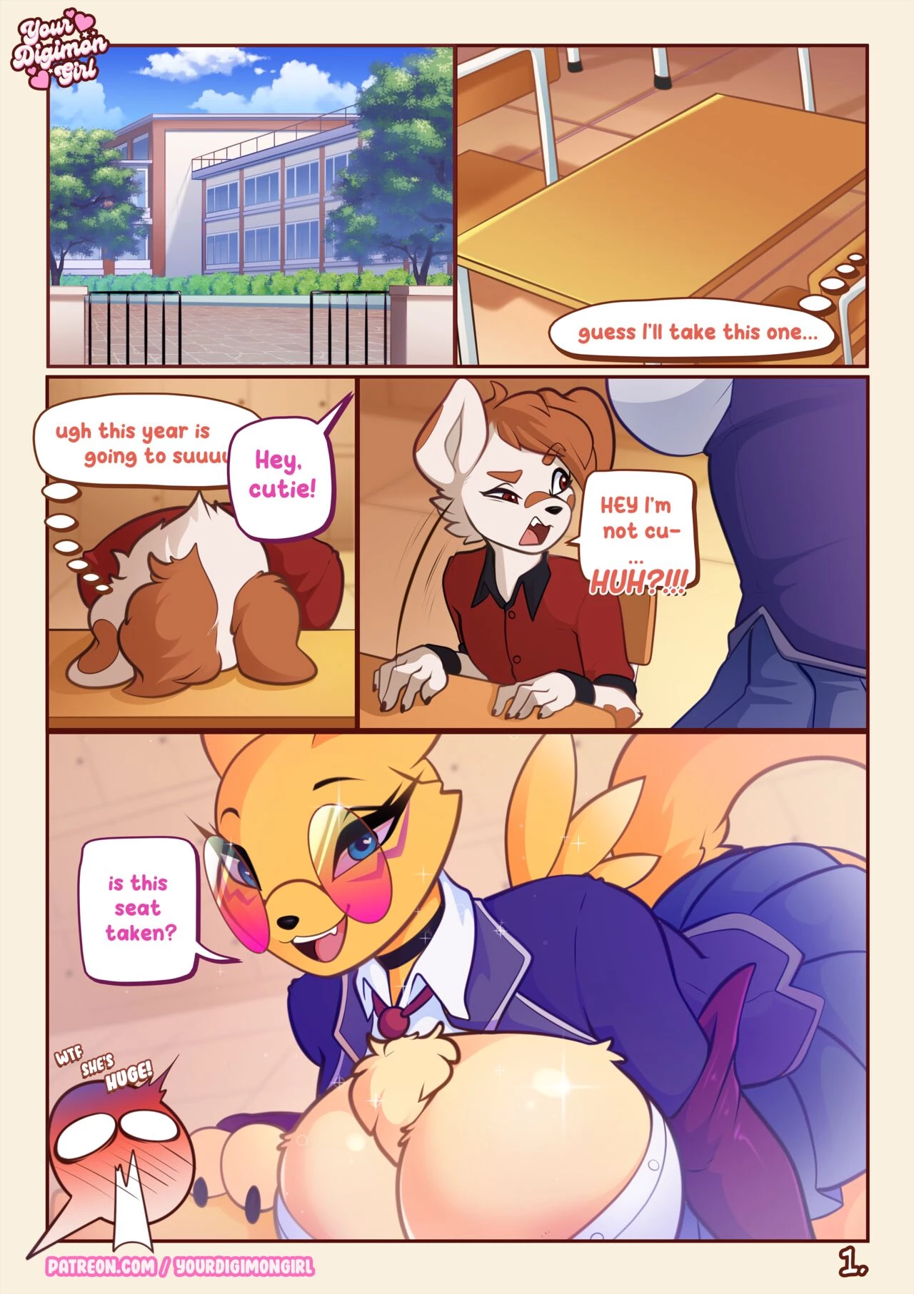 How 2 hide your Renamon (Ongoing) porn comic picture 3