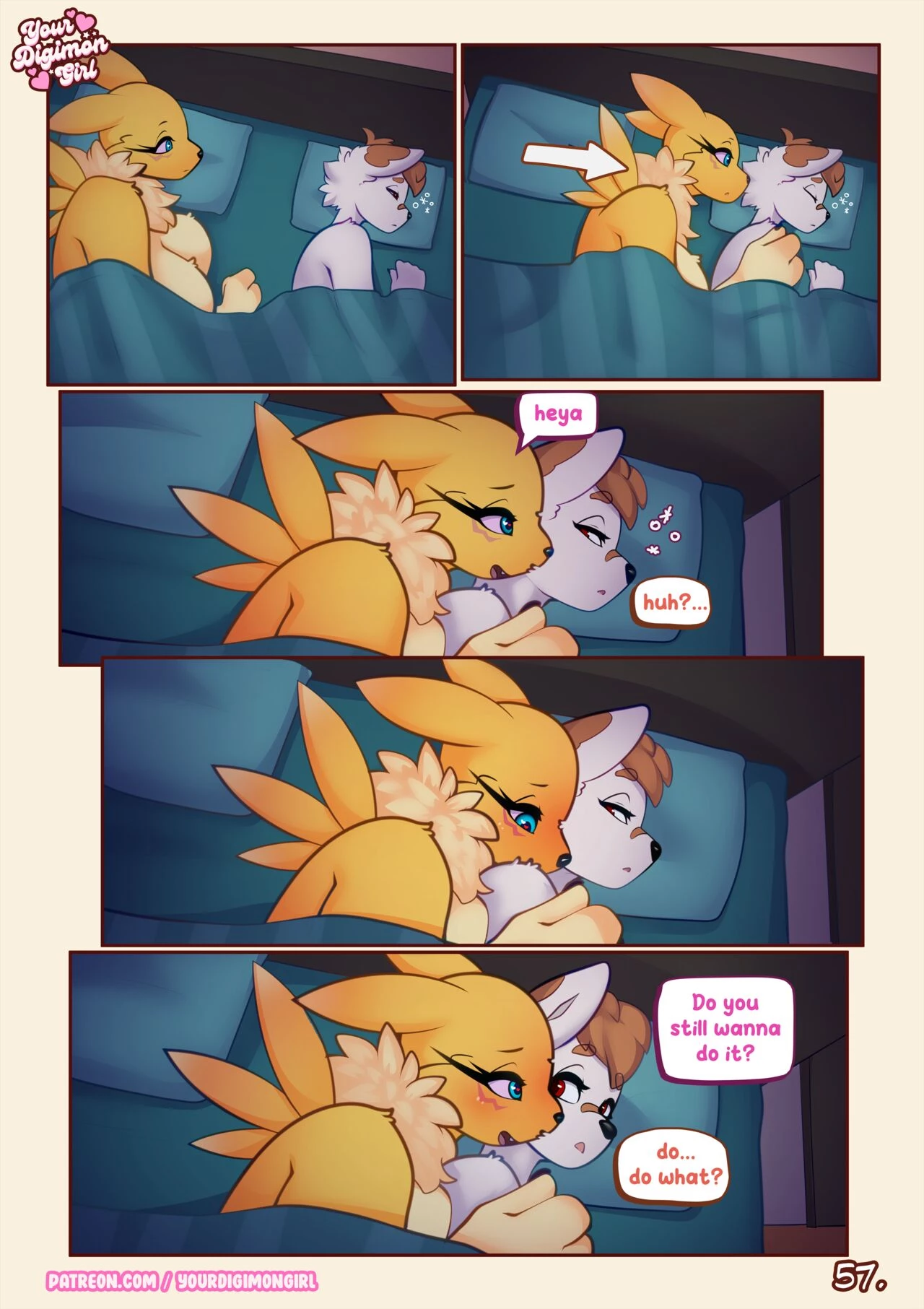 How 2 hide your Renamon (Ongoing) porn comic picture 59