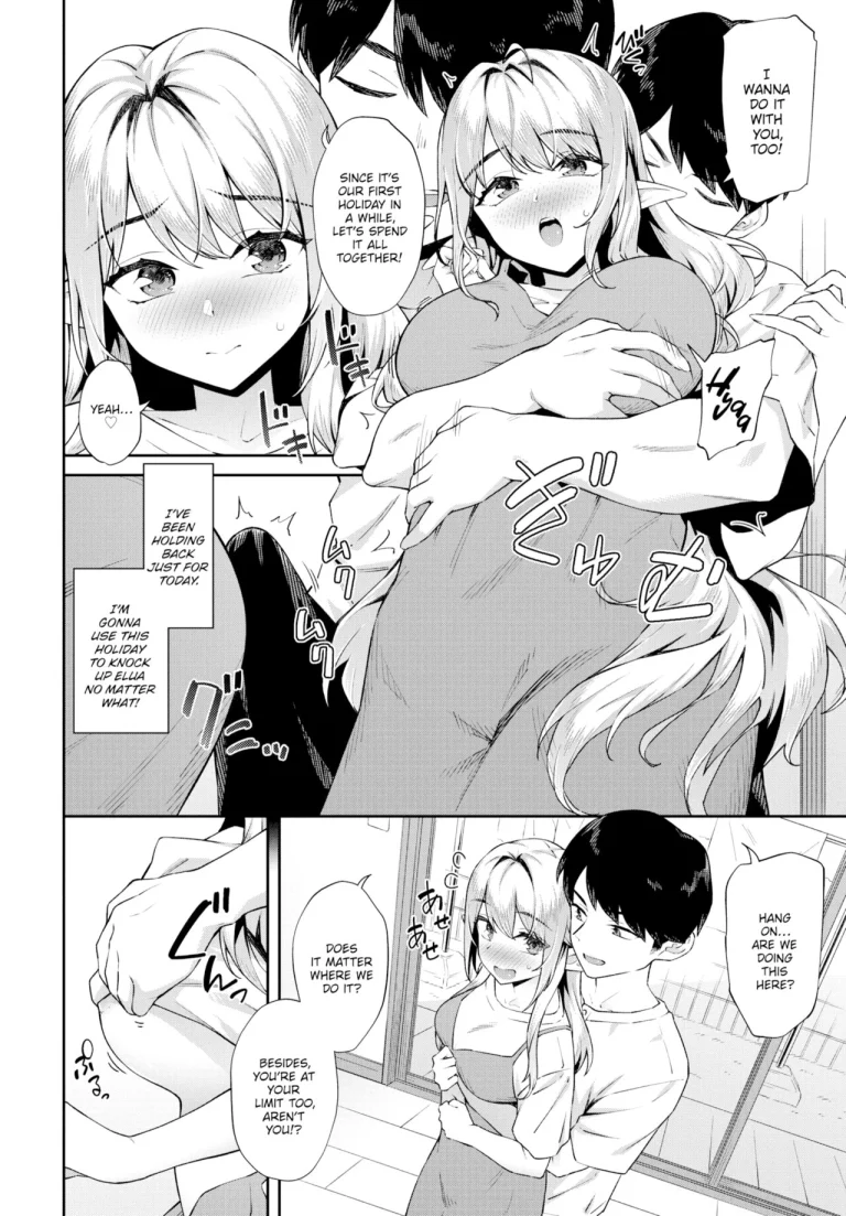 How to Make an Elf Happy porn comic picture 4