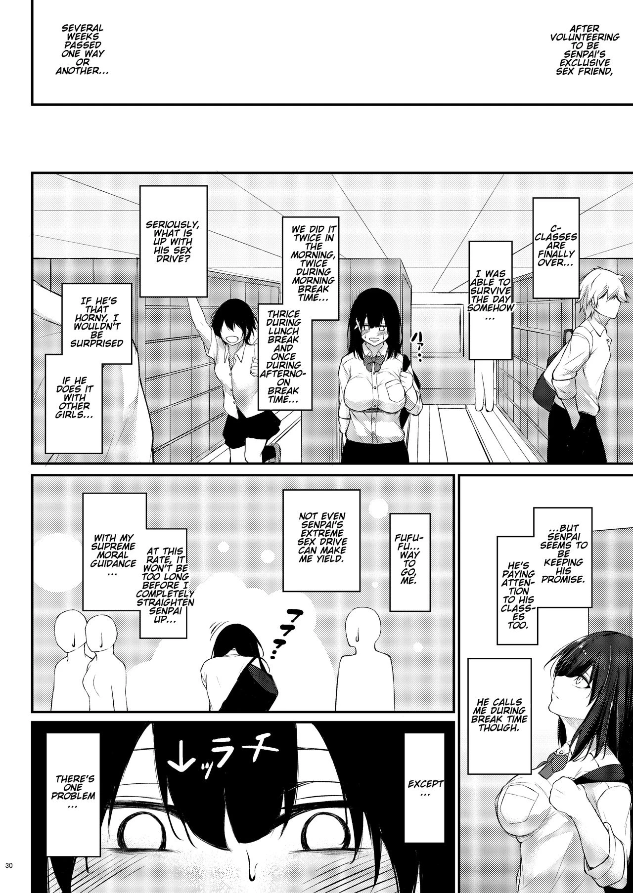 How to rehabilitate a bad senior by a junior discipline committee member | Kouhai Fuukiiin ni Yoru Furyou Senpai no Otoshikata porn comic picture 29