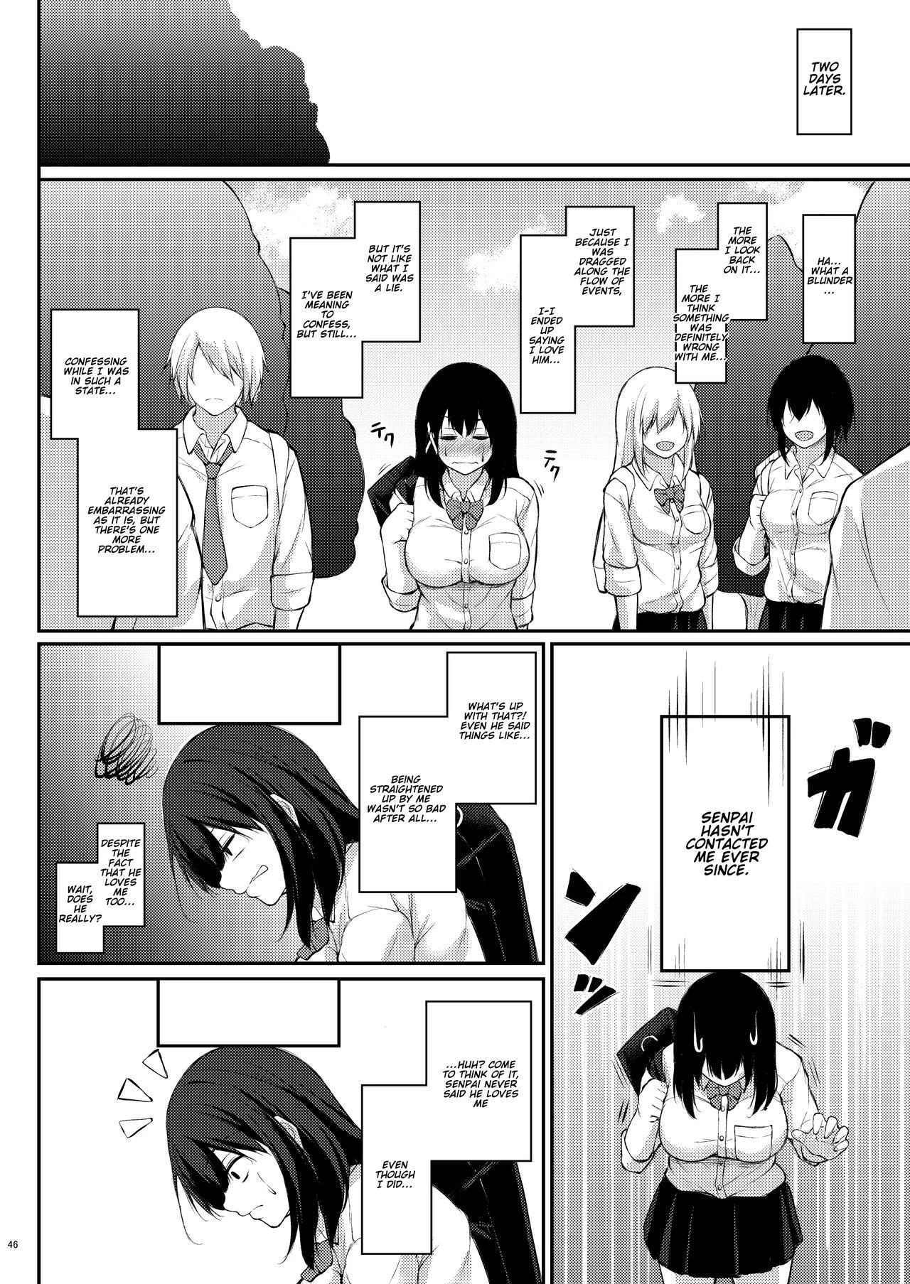 How to rehabilitate a bad senior by a junior discipline committee member | Kouhai Fuukiiin ni Yoru Furyou Senpai no Otoshikata porn comic picture 45