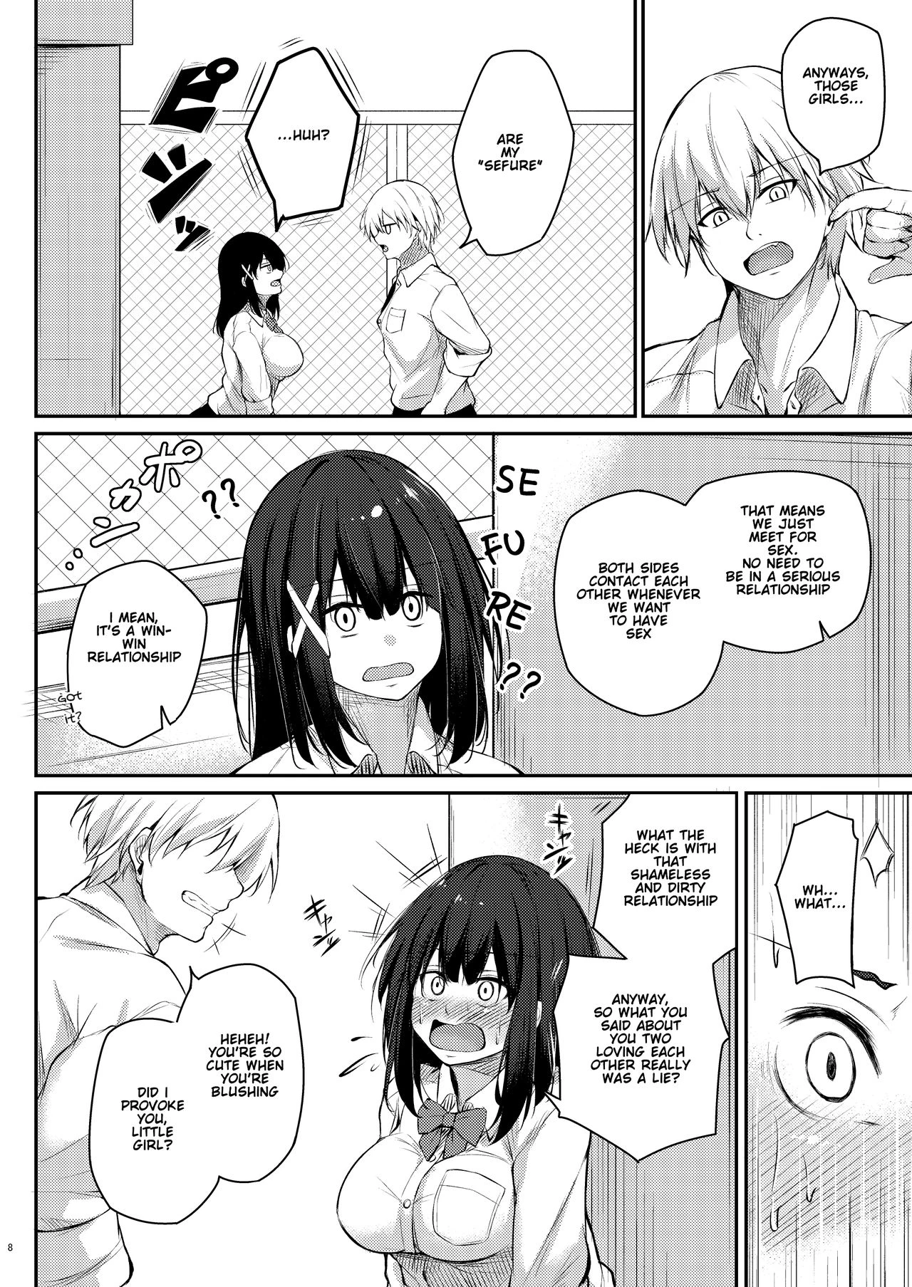 How to rehabilitate a bad senior by a junior discipline committee member | Kouhai Fuukiiin ni Yoru Furyou Senpai no Otoshikata porn comic picture 7