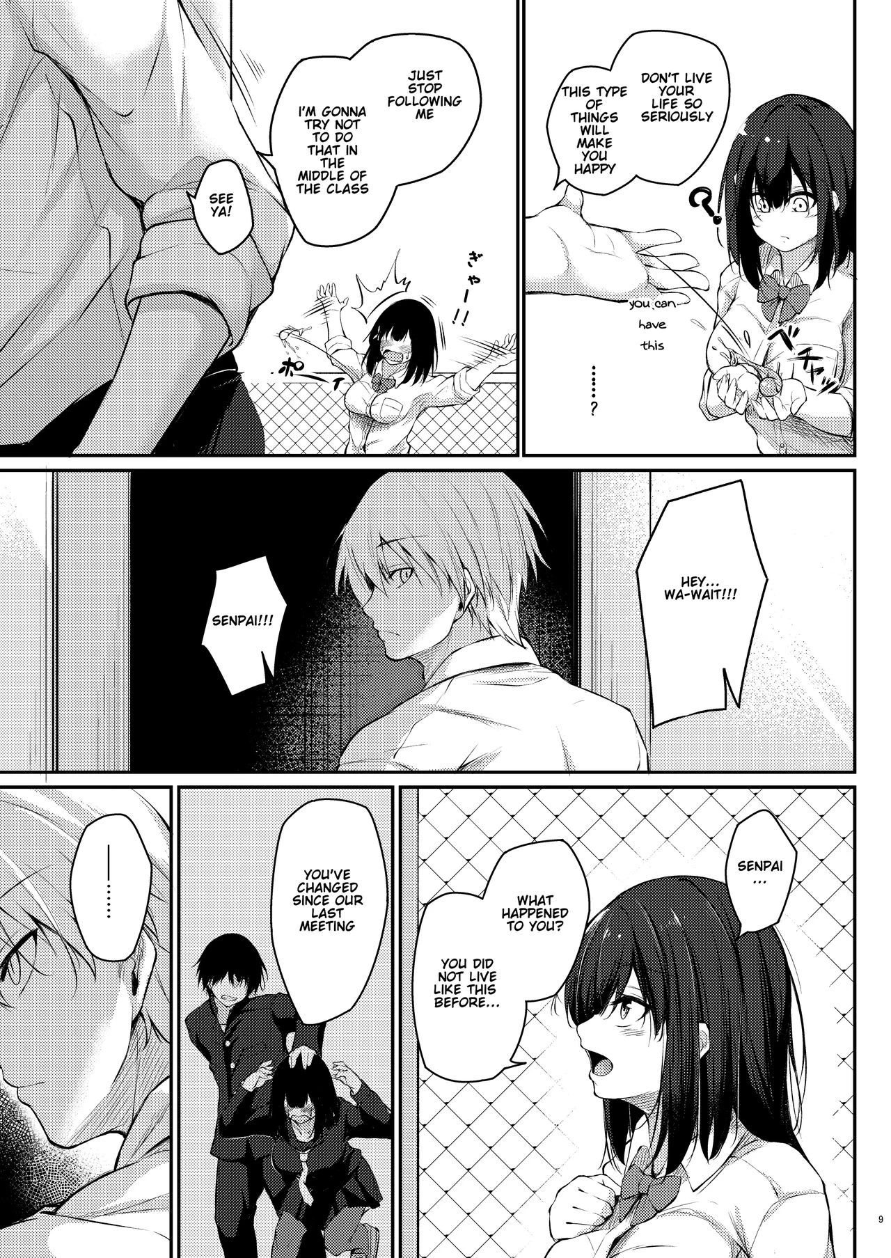 How to rehabilitate a bad senior by a junior discipline committee member | Kouhai Fuukiiin ni Yoru Furyou Senpai no Otoshikata porn comic picture 8