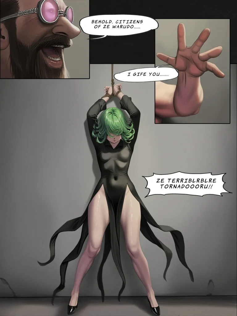 Humanity's Last Broadcast - A Tatsumaki Doujin porn comic picture 10