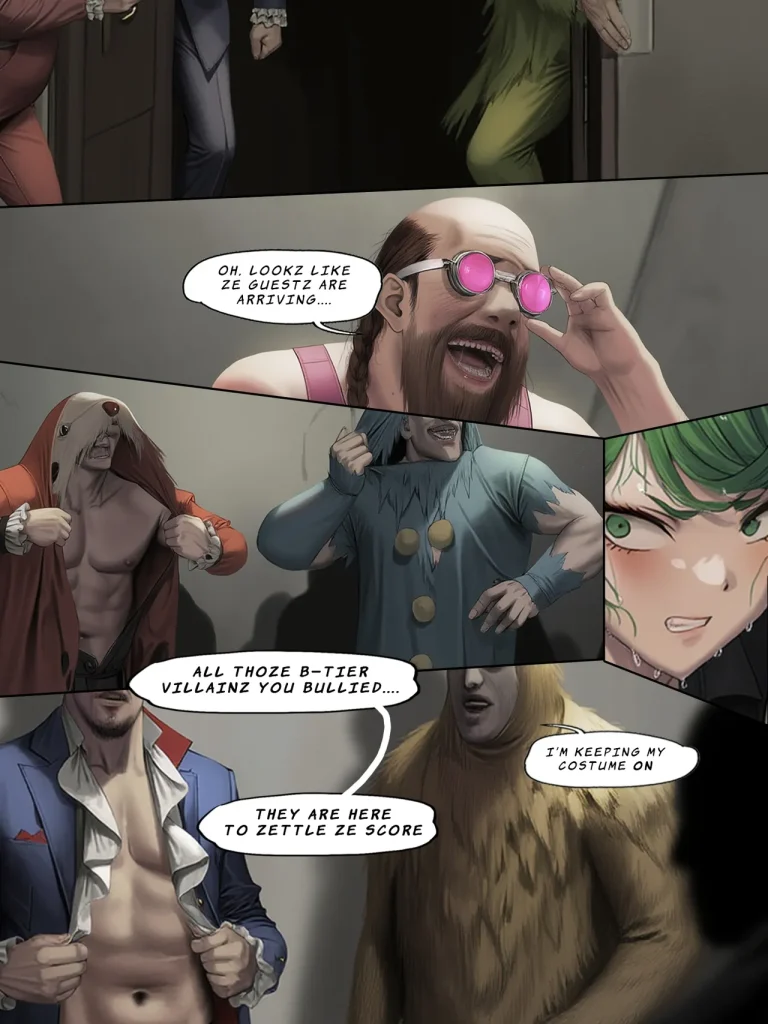 Humanity's Last Broadcast - A Tatsumaki Doujin porn comic picture 15