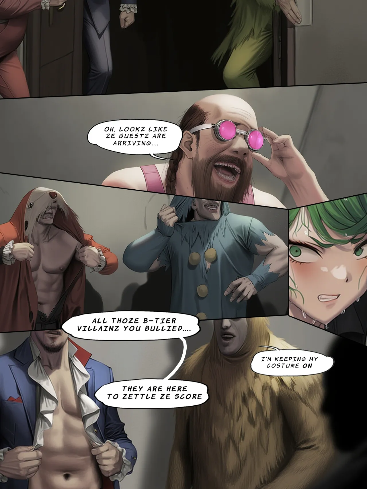 Humanity's Last Broadcast - A Tatsumaki Doujin porn comic picture 15