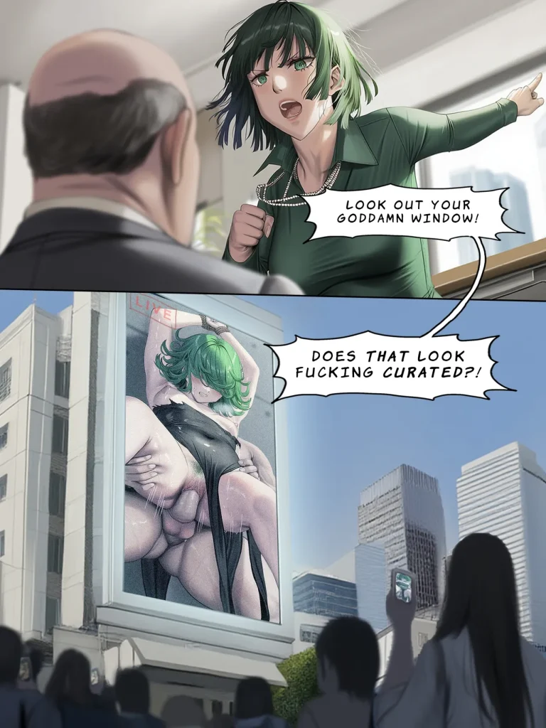 Humanity's Last Broadcast - A Tatsumaki Doujin porn comic picture 5