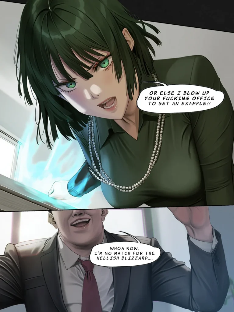 Humanity's Last Broadcast - A Tatsumaki Doujin porn comic picture 51