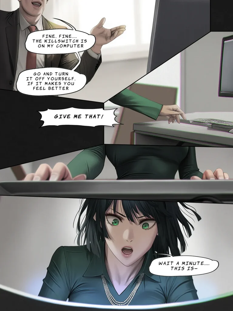 Humanity's Last Broadcast - A Tatsumaki Doujin porn comic picture 52