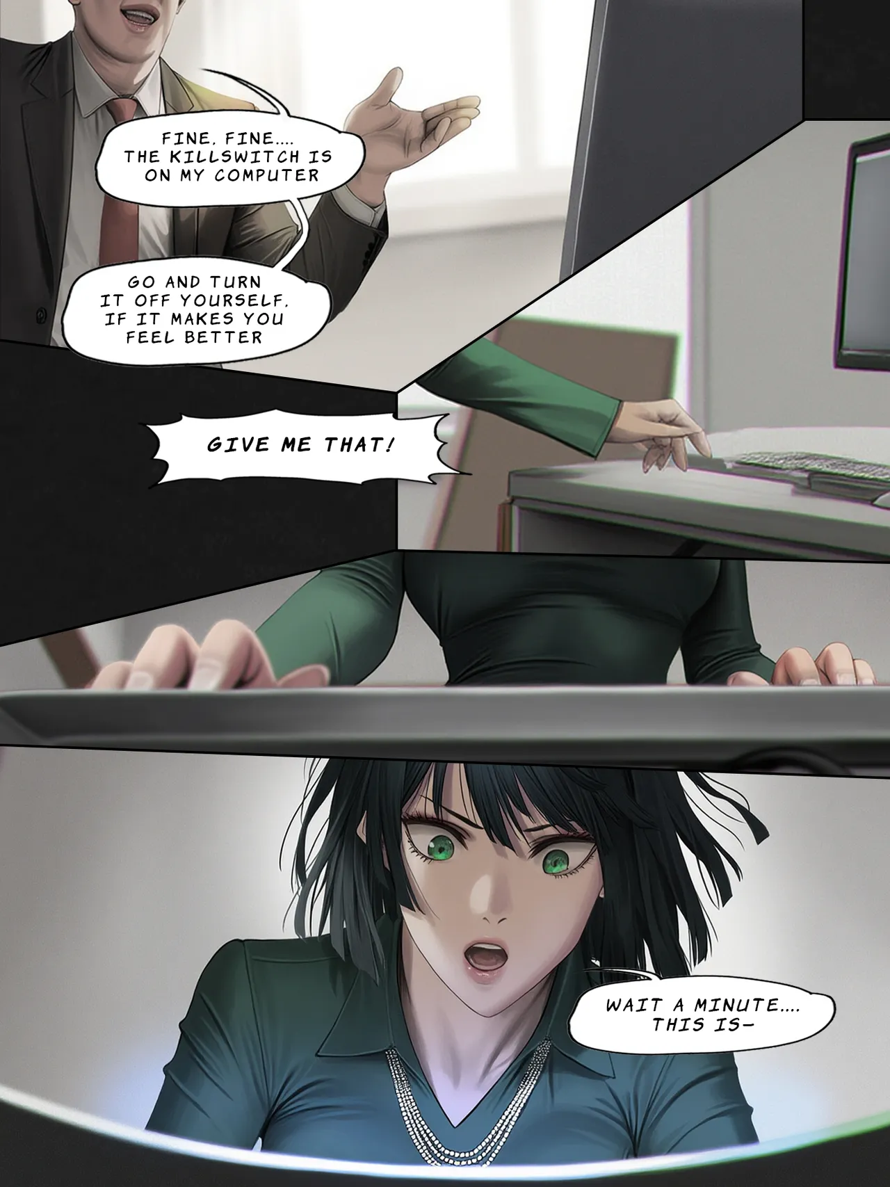 Humanity's Last Broadcast - A Tatsumaki Doujin porn comic picture 52