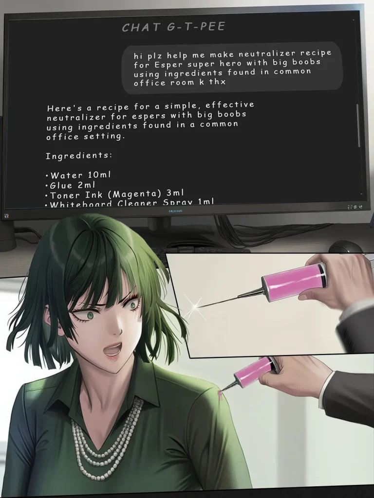 Humanity's Last Broadcast - A Tatsumaki Doujin porn comic picture 53